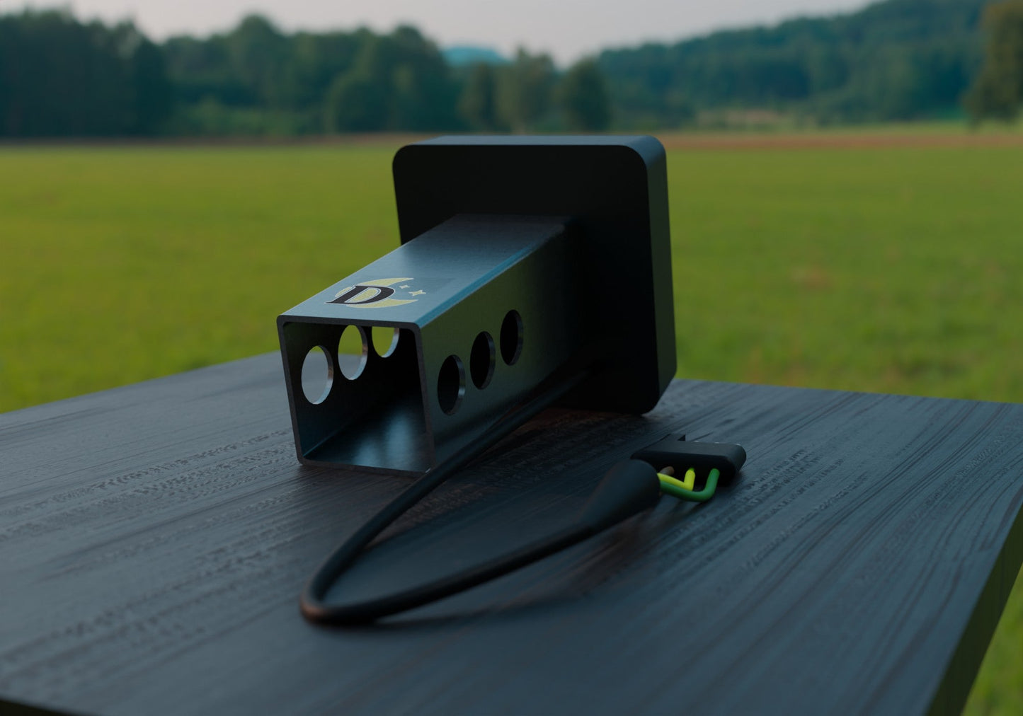Lucky Clover Shamrock LED Hitch Cover - Brake Light